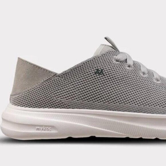 MYKOS MEN'S "WILSON" GREY SOFT FOLD DOWN HEEL SNEAKER MM2503 - Picture 2 of 6